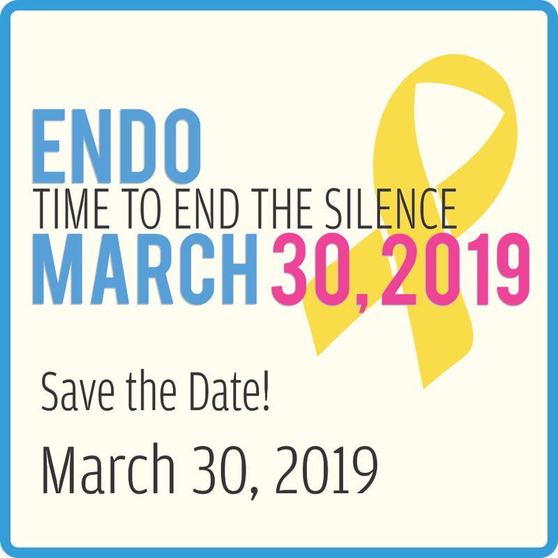 Endomarts 2019 Endometriozes atbalsta kampaņa, Endomarch 2019 Endometriosis Awarness